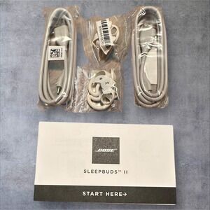 Bose Sleepbuds II Charging Cables & Replacement Ear Tips ONLY – No‎ Earbuds